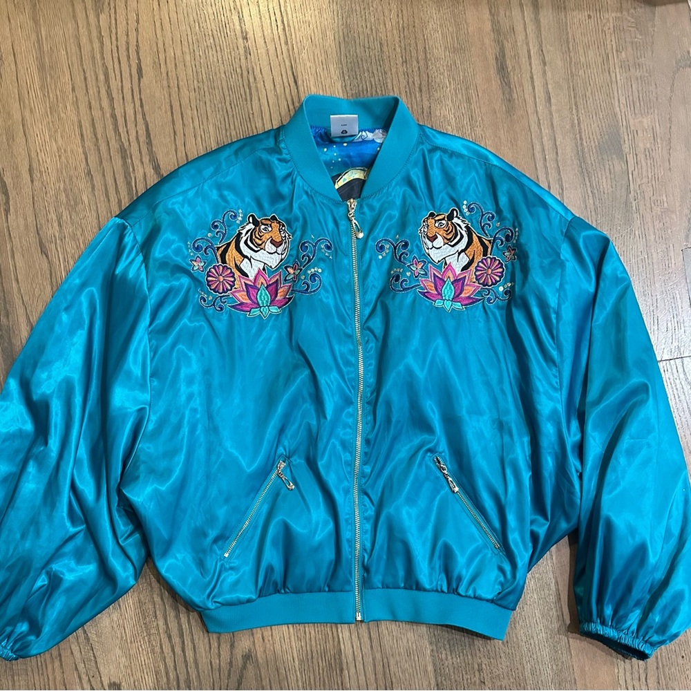 Disney Princess Jasmine Bomber Jacket-Size Large